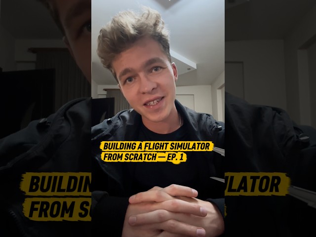 Building a Flight Simulator from Scratch in Python ✈️ | EP. 1: Gravity