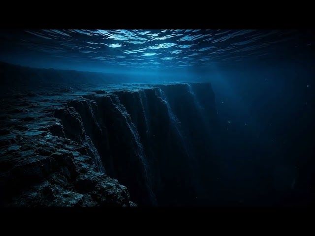 Immersive Deep Water Sleep Sounds | The Cliff of Release | 90 Mins for Focus, Rest & Relaxation 🌊