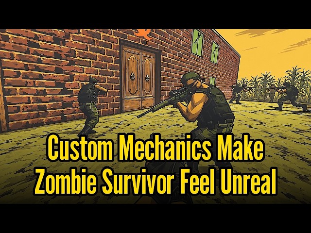 Counter-Strike 1.6 Zombie Mod | Zombie Survivor | Zombie Mod | Custom Mechanics