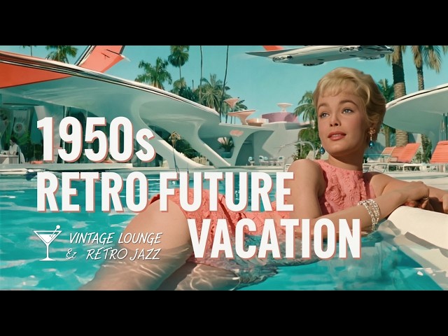 This Is What the Vacation Looked Like in the 1950s Retro Future | Vintage Lounge & Retro Jazz