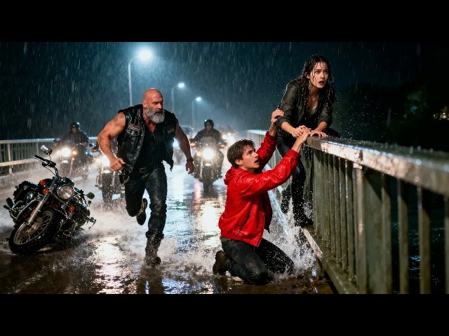Homeless Boy Yanked Hells Angels Daughter from Bike Dangling Over Bridge—220 Bikers Were Speec