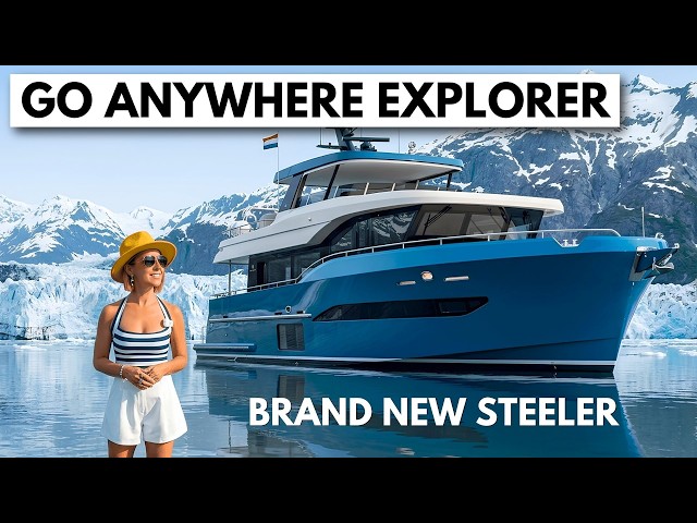 STEEL LUXURY 🤯 2026 Steeler Ocean Explorer 67 Steel Explorer Long Range Yacht Tour