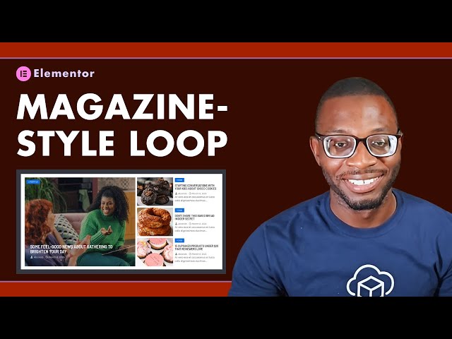 Magazine-style Loop Layout in Elementor | Loop Grid