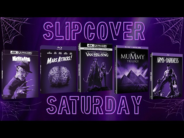 Slipcover Saturday - Wal-Mart Exclusive 4K & Blu-ray Halloween Glow In The Dark Slipcovers