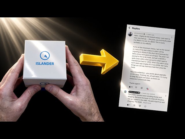See Why Marc Had A Problem With My Islander Review!