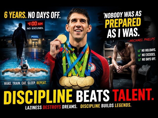 How Michael Phelps became unbeatable? | Motivational Journey #motivation #mindset