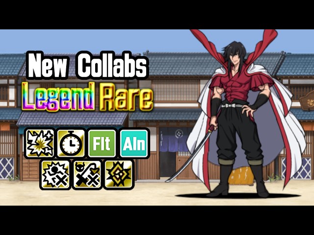 Enter New Legend Rare: Seijuro Hiko CC! (Battle Cats x Rurouni Kenshin Collabs)