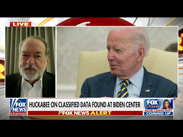 Biden’s classified documents drama shows the left’s ‘total hypocrisy’  Huckabee #biden #usa #news