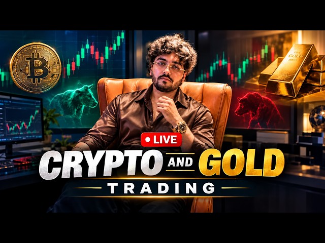 My New Trade | Live Trading Crypto Gold , Bitcoin Learning Analysis | Intelligent Trader