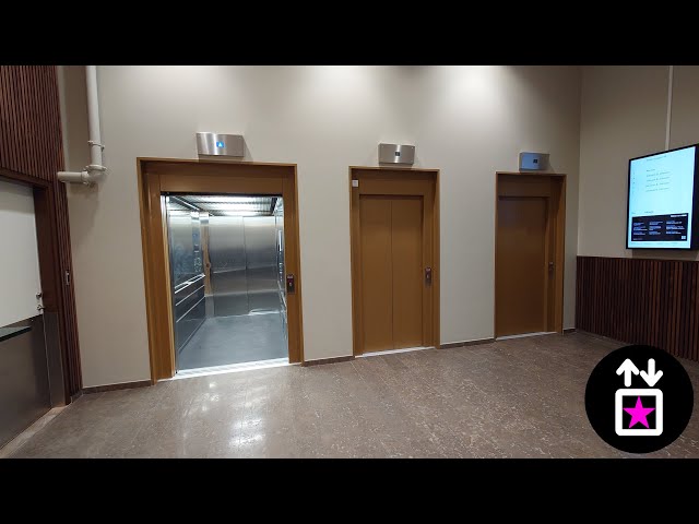 Solna, SWE: Already Modernised by Elevate - 3x MacPuarsa MRL-Traction Elevators at Kolonnvägen 45