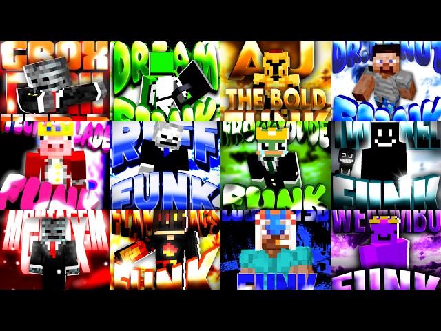 ALL Minecraft Youtuber FUNK season2