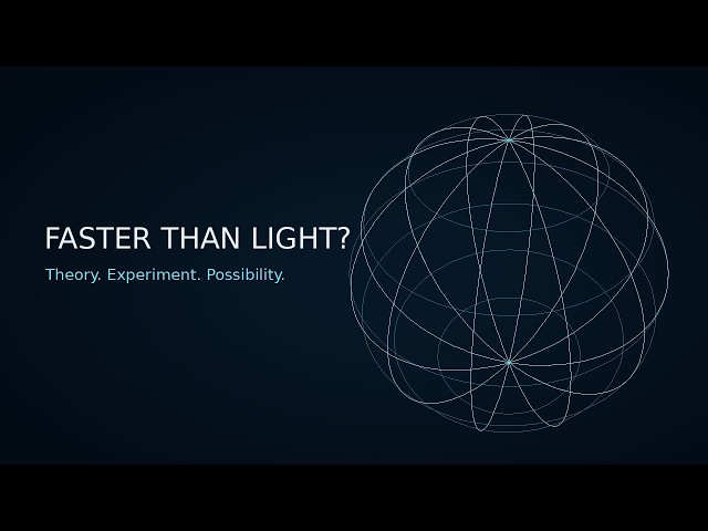 Faster Than Light? Warp Drives, Quantum Teleportation & Dark Matter — AR Edition