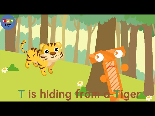 20 Minutes - Candy ABC Learning the alphabets with ABC animation FUN - Magic ABC Book - Happy Day