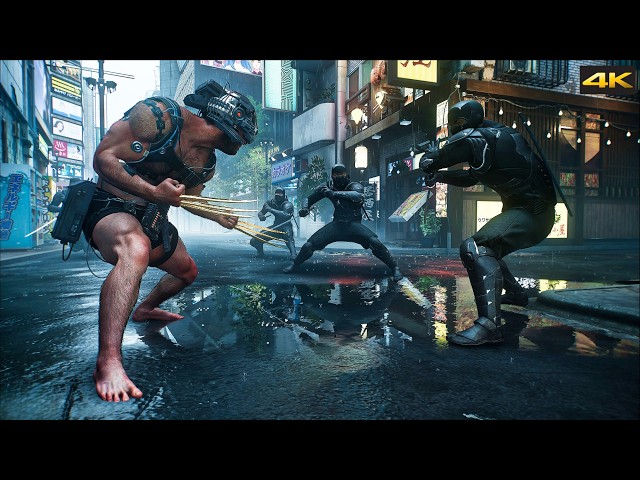 Ultimate Wolverine - Insane Combat & Stealth Takedowns | PS5 4K Gameplay