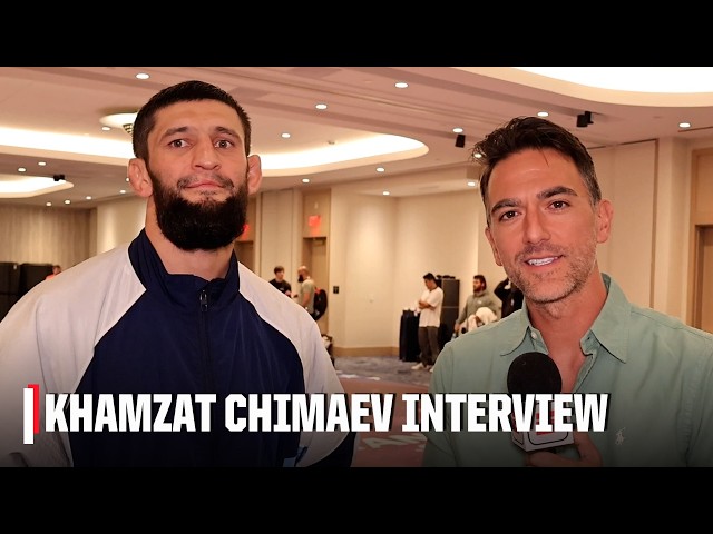 Khamzat Chimaev previews RAF 14, wants UFC MW title back from Sean Strickland | ESPN MMA