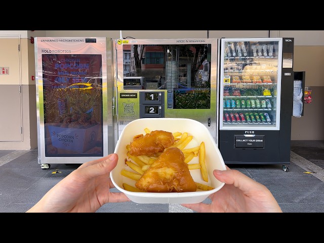 Fast Food Vending Machine