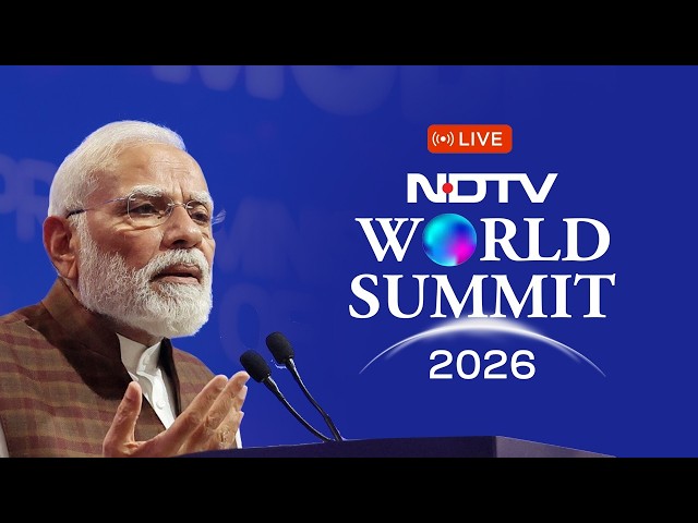 ПРЯМОЙ ЭФИР: Премьер-министр Нарендра Моди выступает на Всемирном саммите NDTV 2026 | Нью-Дели | БДП