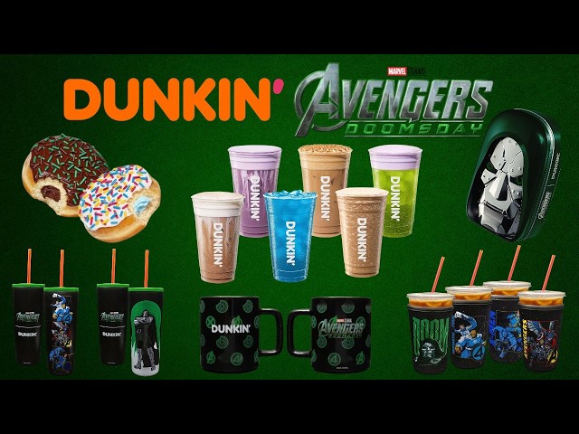 Avengers Doomsday & Dunkin Donuts Collab