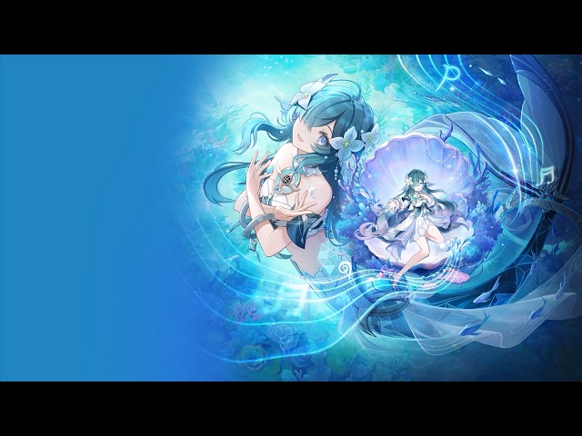 Vodyanitsa - Surging Ballad | Genshin Impact | Live Wallpaper 4K60