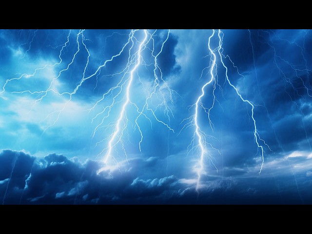 10 Hours EPIC THUNDER & RAIN ⚡ Rainstorm Sounds for Deep Sleep, Relaxation & Insomnia Relief