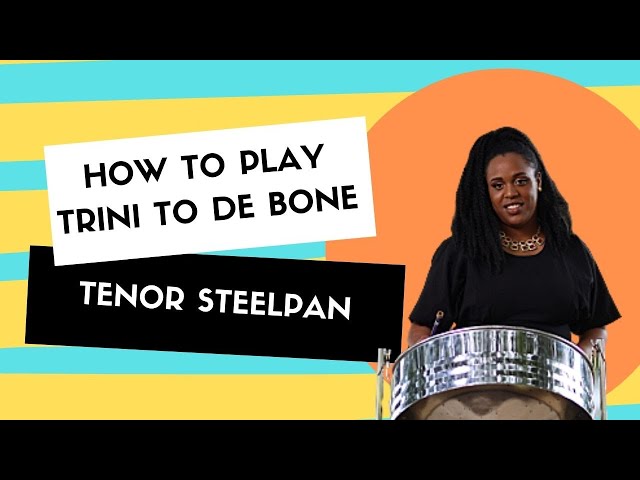 [HOW TO PLAY IT ON PAN] Trini to de Bone Tenor Steelpan Tutorial