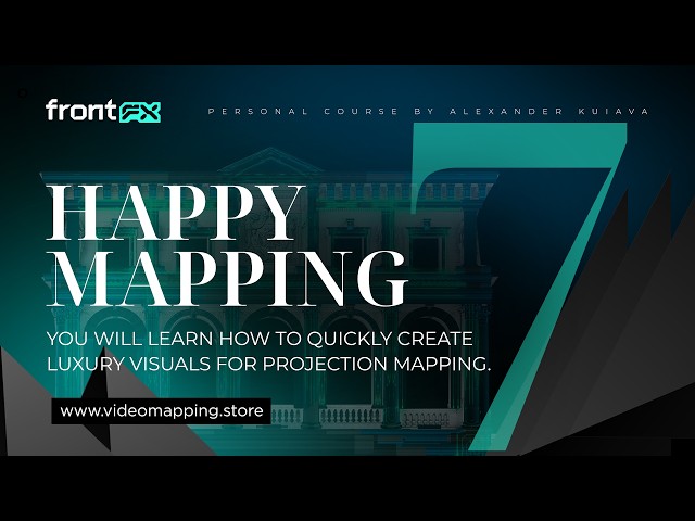 Mixing Video Mapping Compositions & Color Variations | Lesson 7
