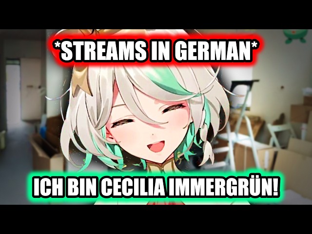 Cecilia's English Deteriorated So Badly She Switched To A German Stream