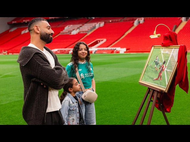 Mo Salah's Anfield Goodbye with Makka & Kayan | 'It will always be the Reds' ❤️
