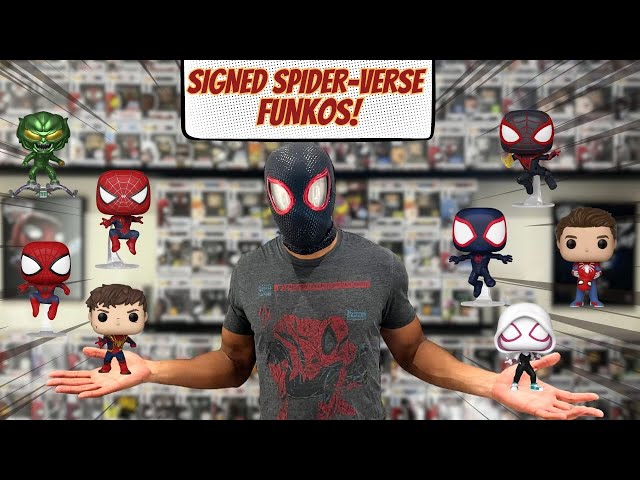 My signed Funko pop collection! (Spider-Man Edition)