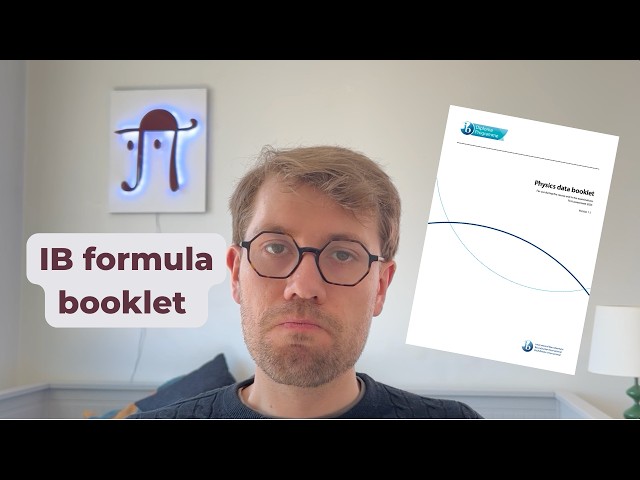 What your teacher didn't tell you about the IB Physics Formula booklet