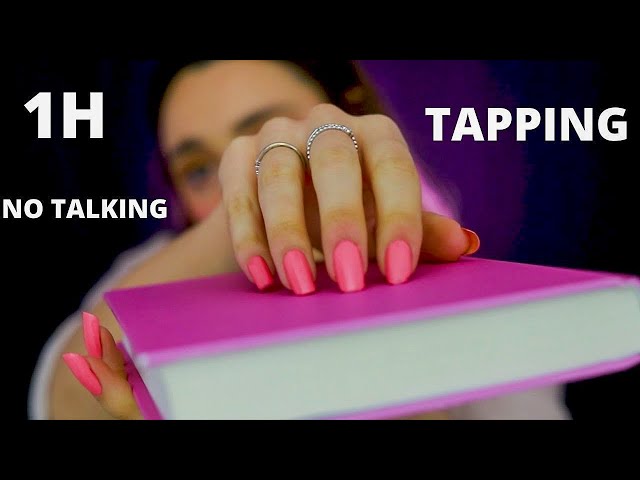 1H Tapping No Talking | ASMR Study, Work