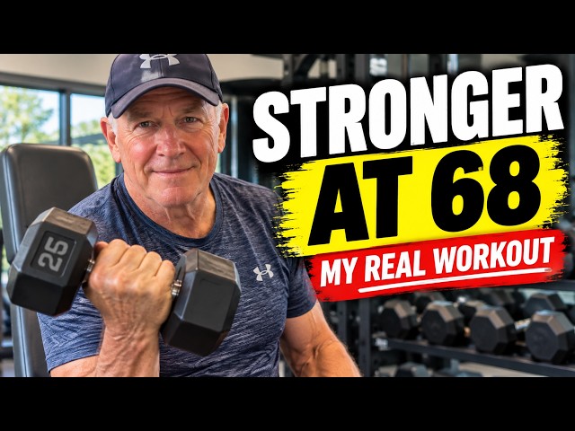 Resistance Training After 60 | My Real Workout at 68