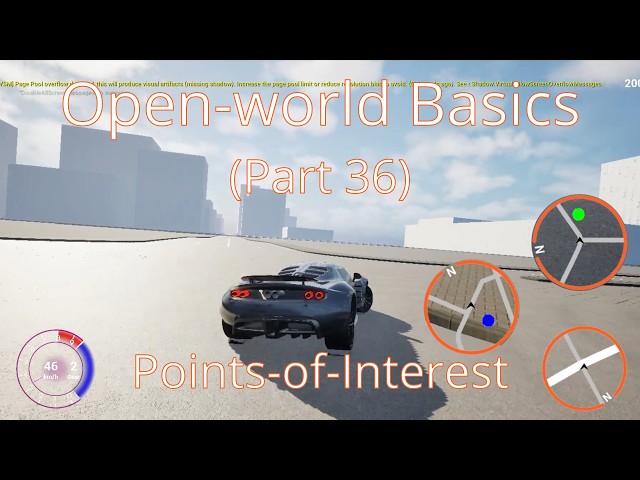 Open-world Level: Points of Interest