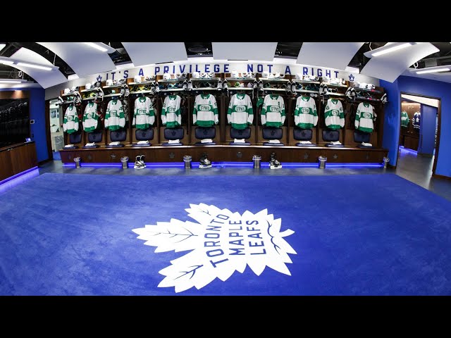 Scotiabank Arena Tour Part 7 - Leafs Dressing Room @scotiabankarena 