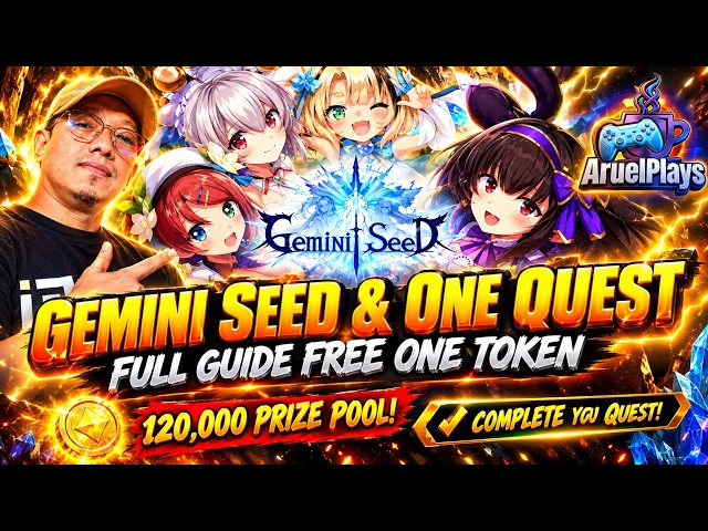 Play Gemini Seed & One Quest Full Guide! Get your Free One! Don't Miss This!