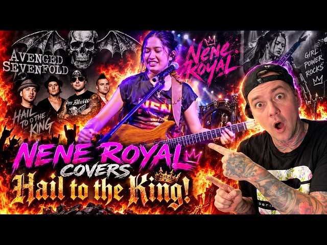 Nene Royal & Ozone - Hail to the King ( Reaction ) LIVE AVENGED SEVENFOLD COVER