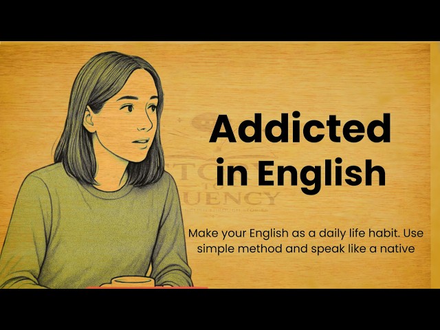 Addicted in English || Graded Reader || Improve Your English Step by Step