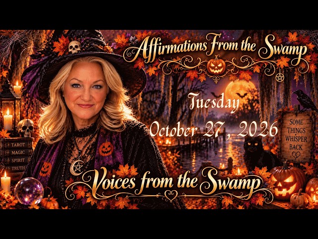 Affirmations from the Swamp for Tuesday  October 27  2026