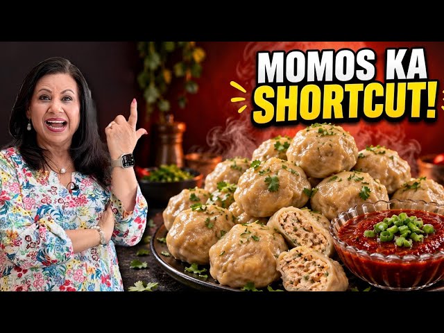 Bina Aata Gundhay, Bina Fold Kiye! Lazy Chicken Momos - RKK
