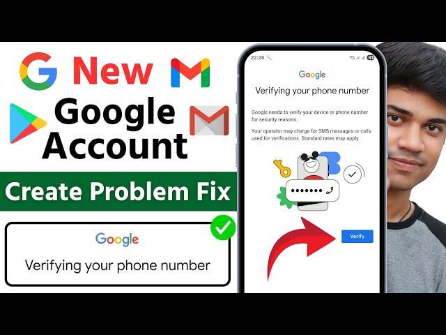 Google account verifying your phone number problem 2026 | verify your phone number problem