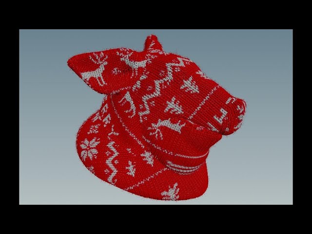 Houdini - Procedural knitted fabric