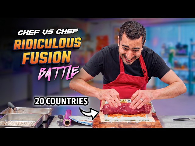 CHEF VS CHEF Battle: Ridiculous Fusion | Sorted Food