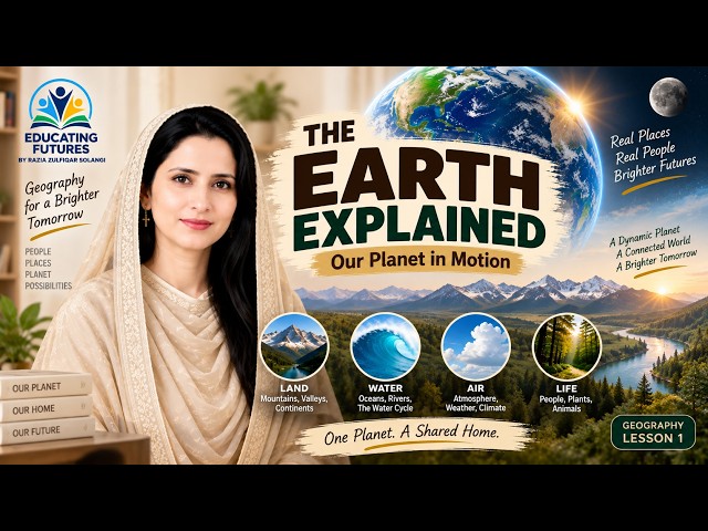 Earth in Motion 🌍 | Why Our Planet Never Stands Still