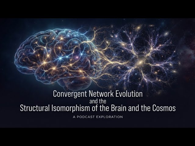 Convergent Network Evolution & The Structural Isomorphism of the Brain and The Cosmos