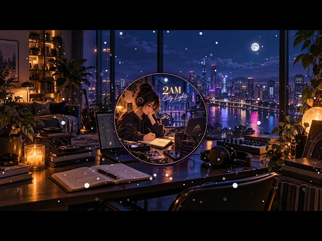 2AM City Lights 🌃 Late Night LoFi for Coding, Study, Work & Deep Focus