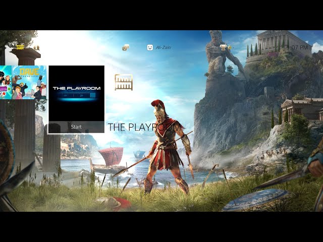 Assassins Creed Odyssey Dynamic Theme For PS4 