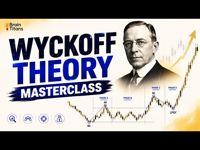 Wyckoff Theory Masterclass — Secret Behind Every SMC | The Brain Titans