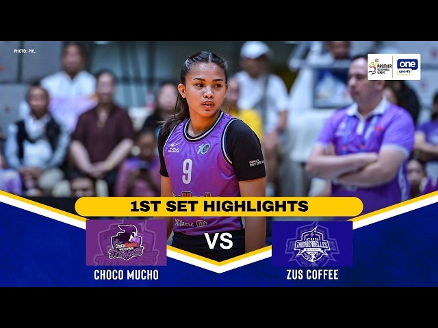 CHOCO MUCHO vs ZUS COFFEE | SET 1 HIGHLIGHTS | 2026-27 PVL ALL-FLIPINO CONFERENCE | OCT 15, 2026