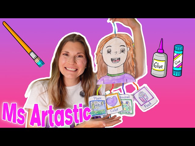 All About Me Art for Kids | Kindergarten Self Portrait Lesson