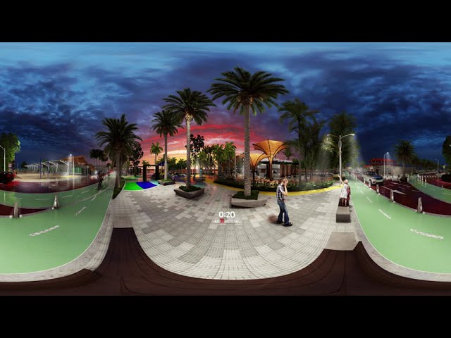 Render 360 Lumion 12 pro Malecón turístico de coveñas segunda ensenada